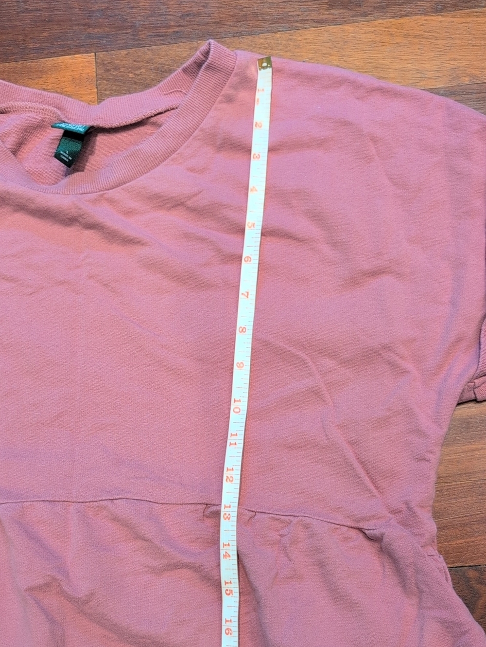 wild fable rose crew Neck Tshirt Dress With Pockets - Picture 5 of 10
